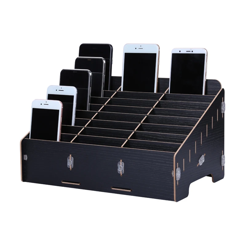 Multifunctional Mobile Phone Repair Tool Box Wooden Storage Box Toolbox