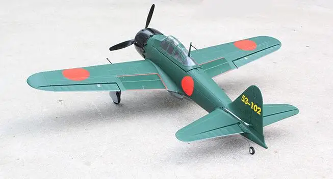 HSD Zero Fighter 1.1 м размах крыльев RC самолет PNP, формат комплект с выдвижным шасси, комплект, 6 ch RC Warbird Самолет