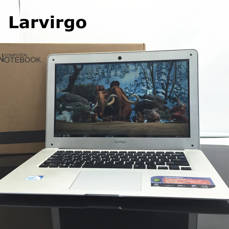  2016 NEW 14 inch win7/win8.1 Laptop computer PC In-tel Celeron JI9002.0GHZ Quad Core 4GB RAM 500GB HDD Slim Ultrabook 