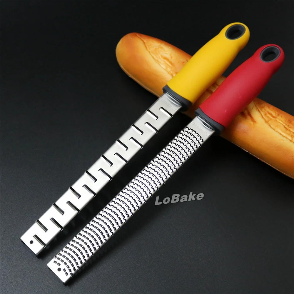 (2pcs/set) New Professional mutifuntinal Cheese Zester Microplane Grater chocolate shaver fruit gadgets for kitchen accessories