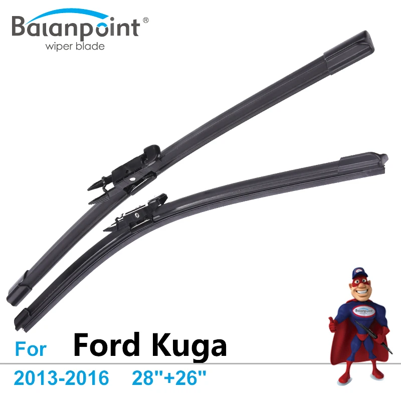 Wiper Blades for Ford Kuga 2013 2016 28"+26", Set of 2, Cost Effective