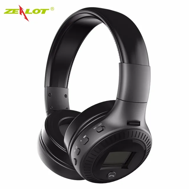 Casque Sans Fil Lcd Haute Qualité Zèle B19 Casque Sport Bluetooth