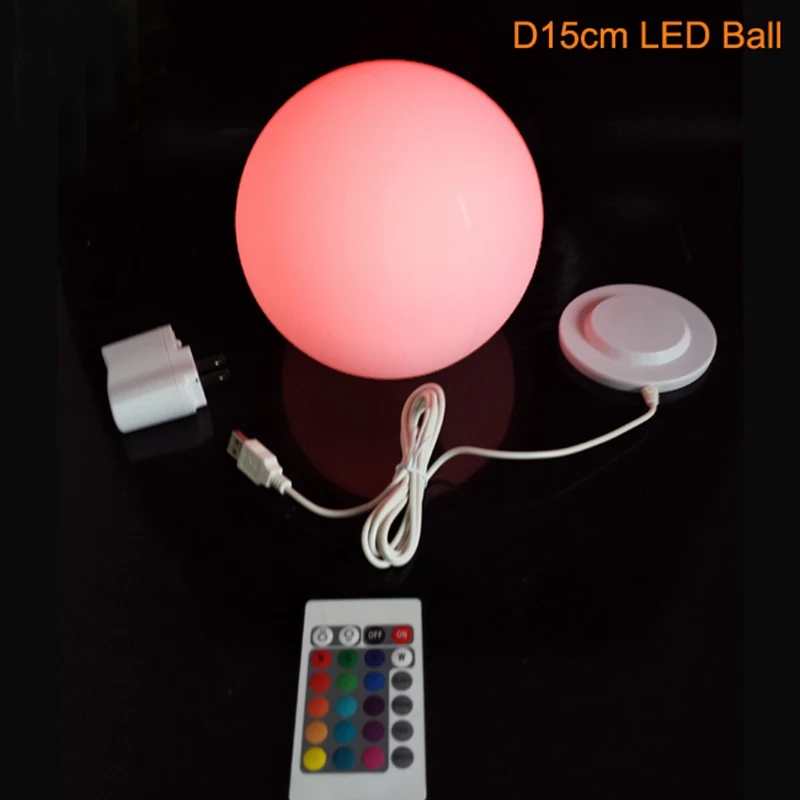 Skybesstech 12 см d15см d20см d25см d30см d35см светодиодный шар ночник 16 цветов с