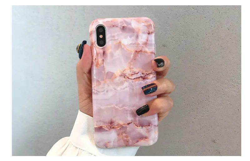 Cute Marble Luxury TPU Phone Case For iPhone 6 7 8 Plus Case Cover For iPhone X XS 7Plus 8Plus 6s Plus 6s XR Max Cases Capinha   (16)