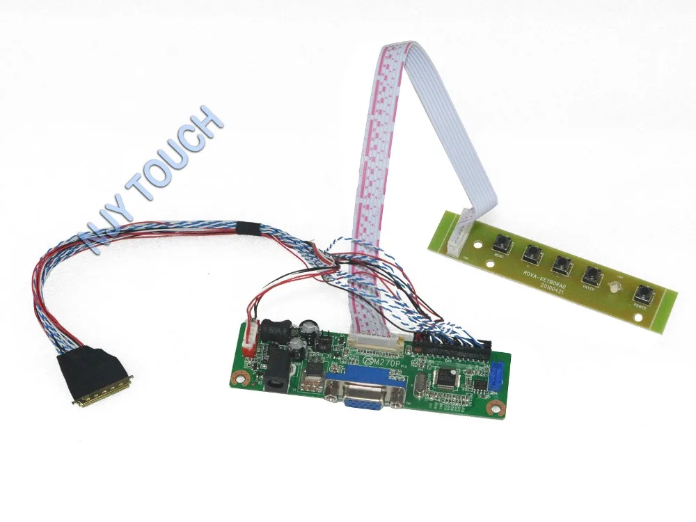 V.M70A VGA LCD Controller Board DIY Kit For 17.3" B173RW01 1600x900 LED