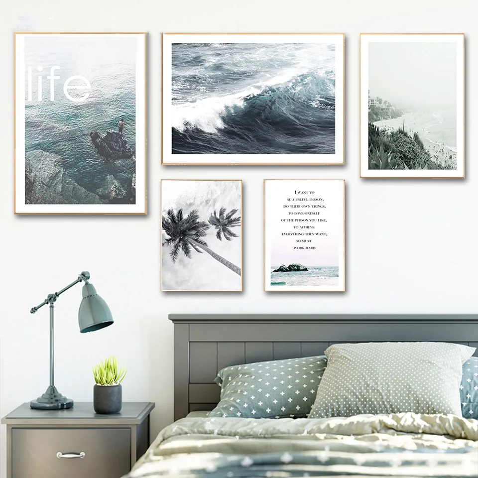Nordic-Decoration-Motivational-Poster-and-Prints-Life-Quote-Sea-Landscape-Wall-Art-Canvas-Painting-Decorative-Picture (1)