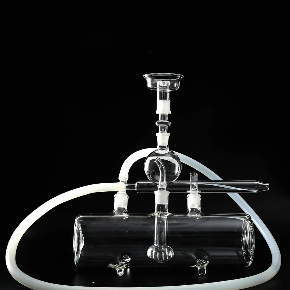 Thick MP5X glass shisha hookah oil collector kaloud metal charcoal