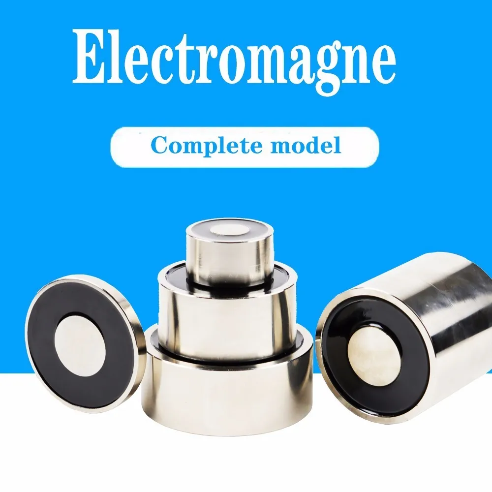 5v 12v 24v, grande solenóide elétrico, levantamento elétrico, ímã forte
