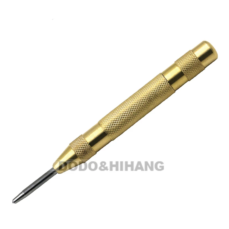 5 Inch Automatic Center Pin Punch Spring Loaded Marking Starting Holes Tool  (2)