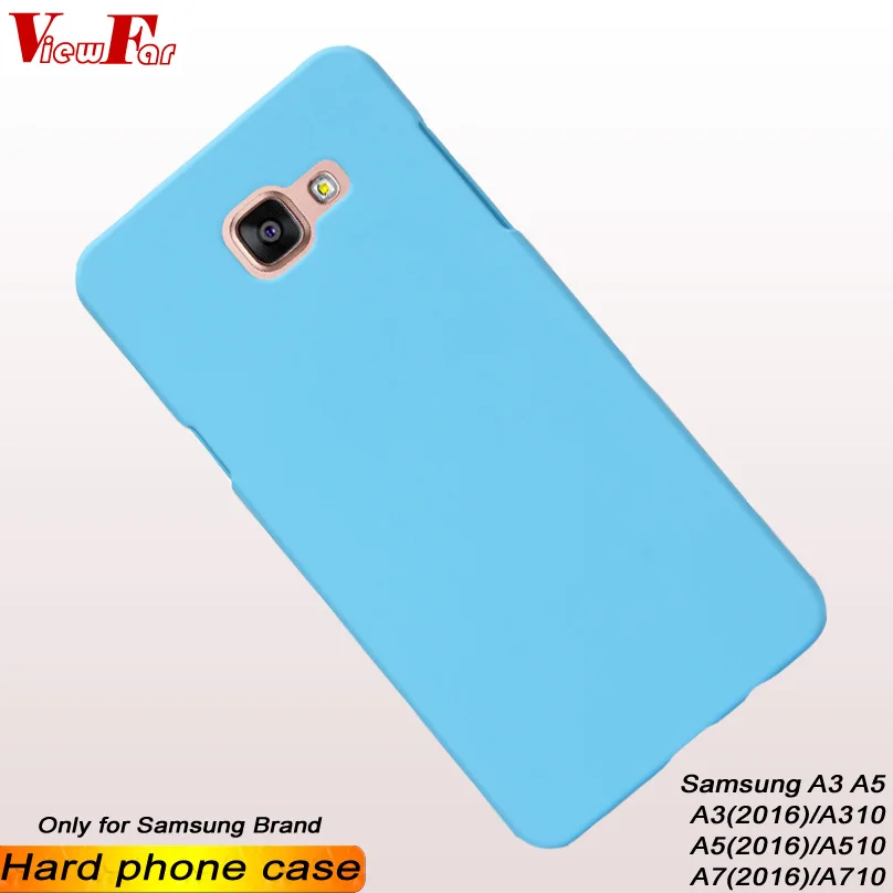 

ViewFar Multi Colors Case For Samsung Galaxy A3 A5 A7 2016 A310 A510 A710 Matte Cover A32016 A52016 A72016 Hard PC Phone Cases
