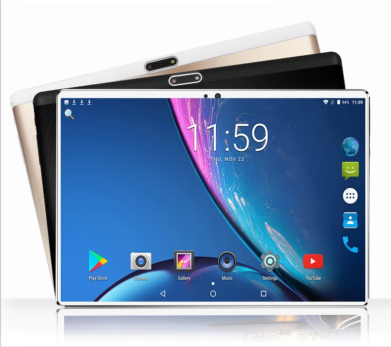Новый 2.5D 10 дюймов Android 7 0 планшетный ПК 1280x800 Восьмиядерный 1 5 ГБ ОЗУ 32 Гб ПЗУ 8.0MP две