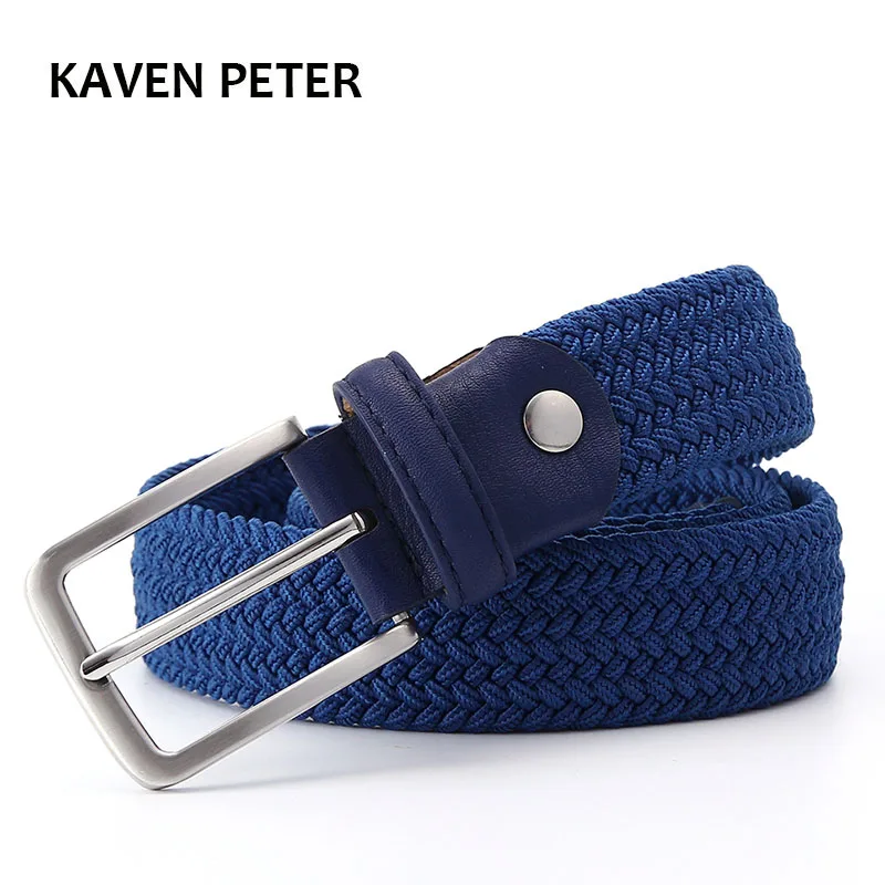 Ремень эластичный мужской 1 3/8 дюйма из текстиля и кожи|belt loop|belt leggingsbelted cow belts |