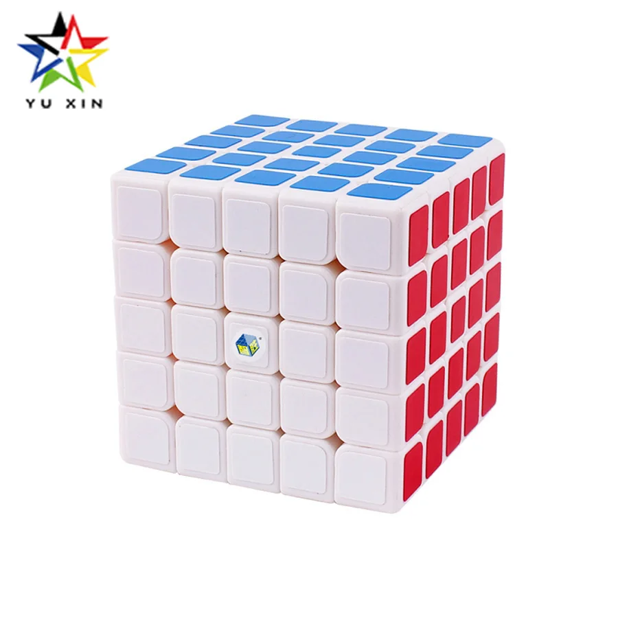 

2018 YUXIN Magic Cube Professional 5x5x5 Competition 63mm Speed Cube Twist Puzzle Toys For Children Gift NeoCubes Magic Cubo