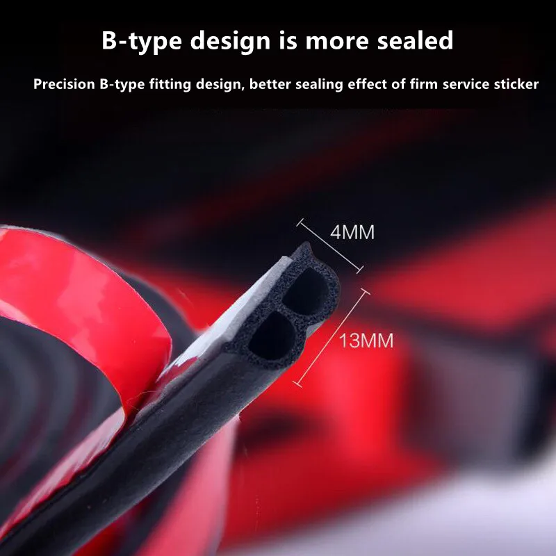 Car Accessories Door Seal Strips Stickers Weatherstrip Rubber Sound Insulation for Dodge charger journey challenger caliber | Автомобили и