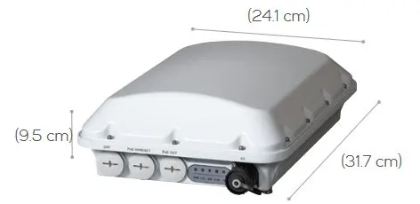 Ruckus Wireless ZoneFlex T710 901-T710-WW01+PoE Injector 902-01 (alike 901-T710-US01) Outdoor Wireless AP Omni Dual-band 2.4G&5G