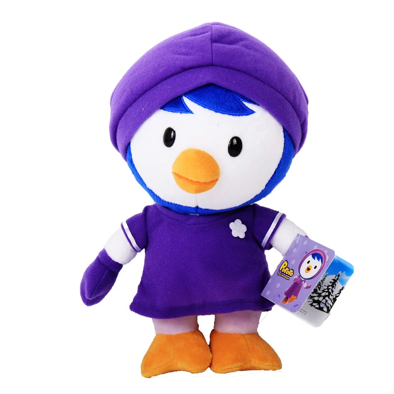 21 стиль, корейский маленький пингвин Пороро, плюшевые игрушки, кукла Пороро и его друг, плюшевый брелок, плюшевая подвеска, мягкие игрушки, подарки - Цвет: 30cm Penguin Petty