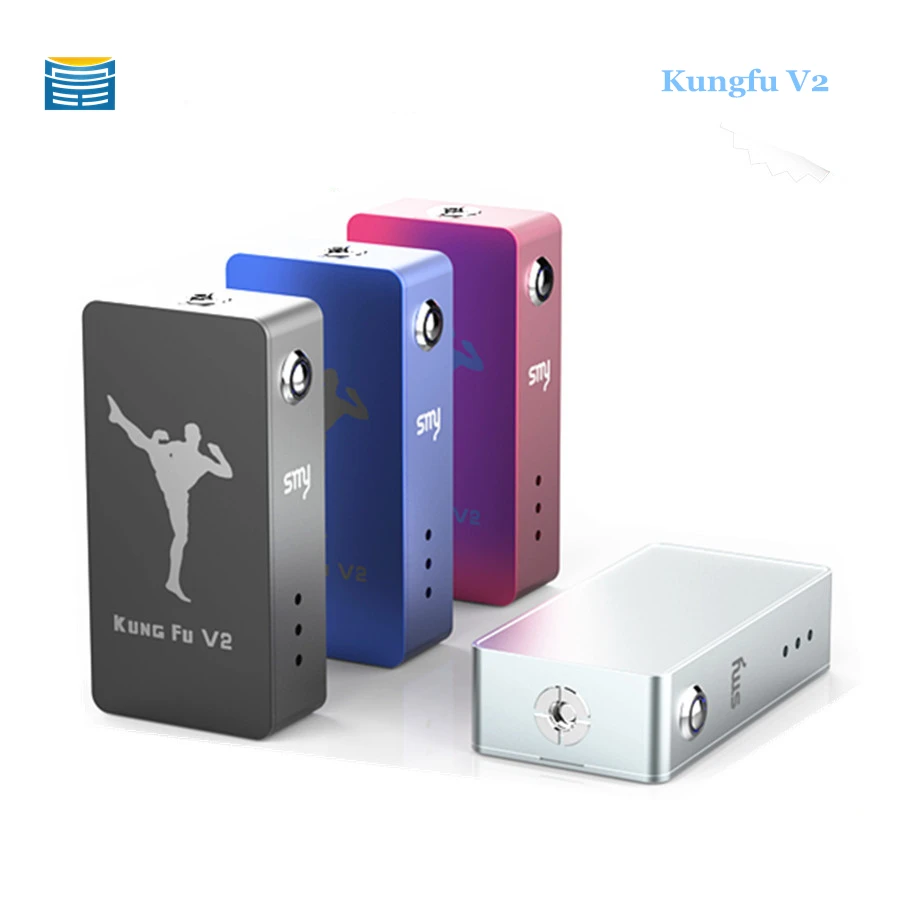 Электронная Сигарета Smy Кунгфу v2 Box Mod Наилучшие Механические Modvape Мод