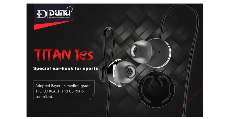 DUNU TITAN1es TITAN1-es TITAN 1es титановые мембранные динамические высококачественные HIFI наушники-вкладыши