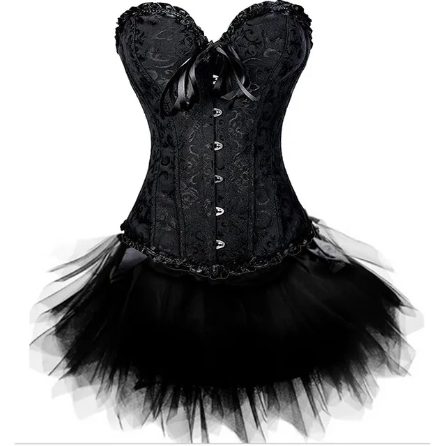 Sexy-Gothic-Overbust-Corset-Skirt-Set-Lace-Floral-Steampunk-Waist-Cincher-Croselet-Corpetes-Tutu-Mini-Skirt.jpg_640x640