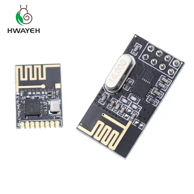 

NRF24L01+ Wireless Transceiver Module 2.4GHz Antenna Module For Microcontrollr NRF24L01 upgrade version We are the manufacturer