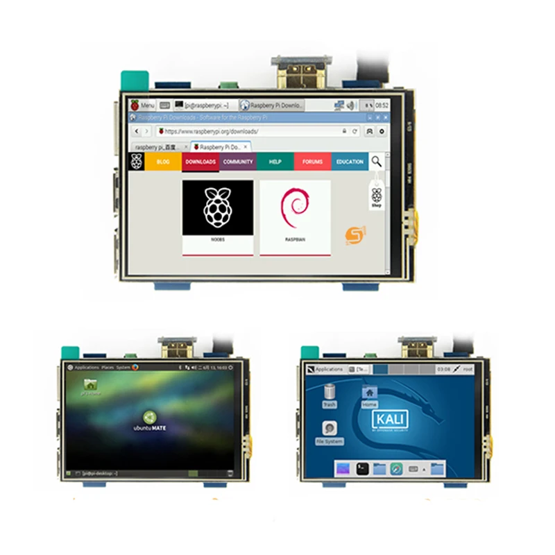 MPI3508 3,5 дюймов TFT HDMI lcd Moudle для raspberry pi 2 Модель B& RPI B+ raspberry pi 3