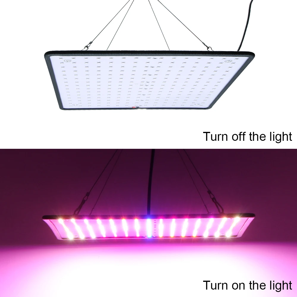 

225 LED Grow Light Lamp Ultra-thin Panel UFO SMD Bulbs Indoor Plant Veg Flower Plant Grow Light Lamps For Flower Plant Veg Grow