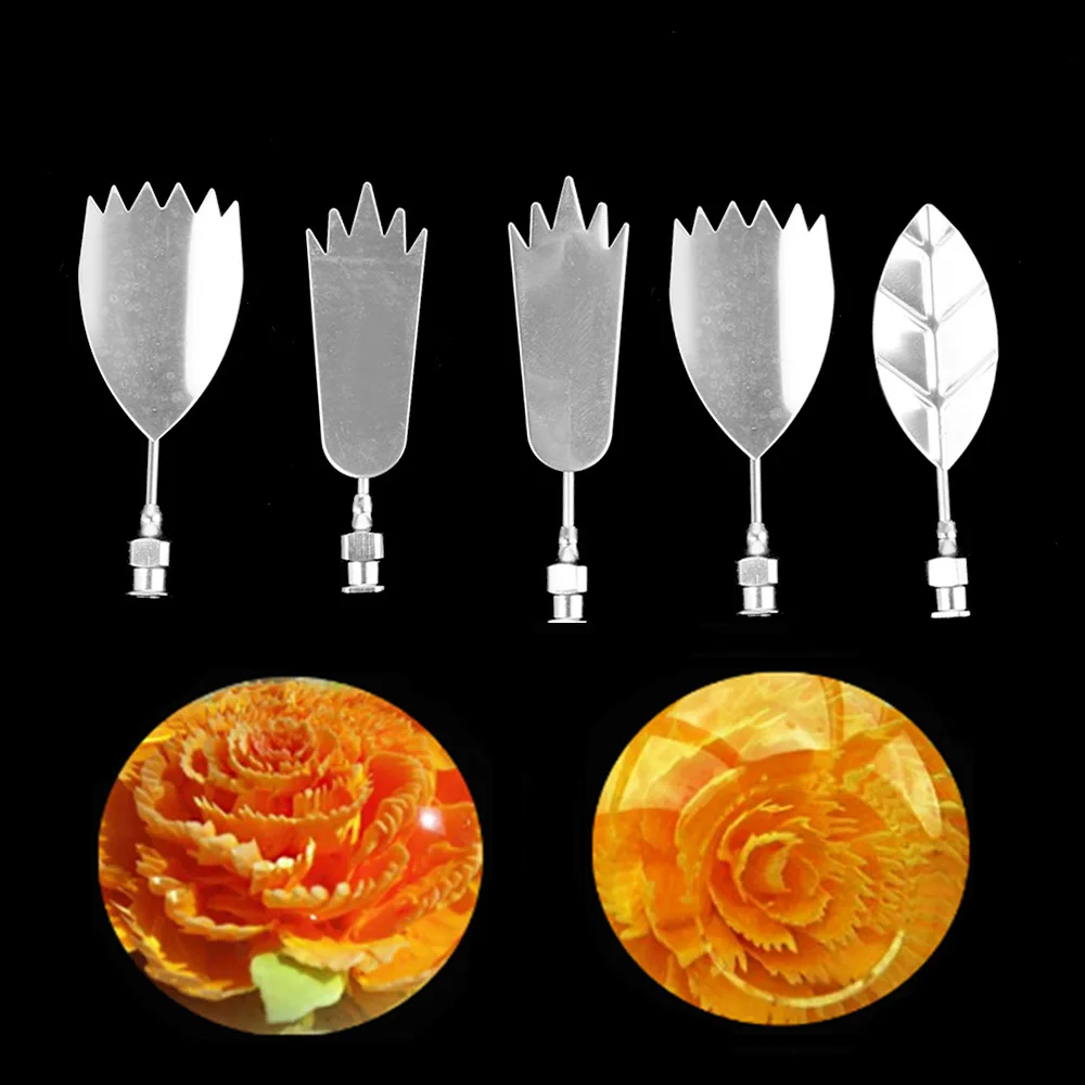 Индекс лимит 5 шт. 3D цветок желе художественные инструменты для игл Желе торт желатин пудинг сопло кухонные инструменты