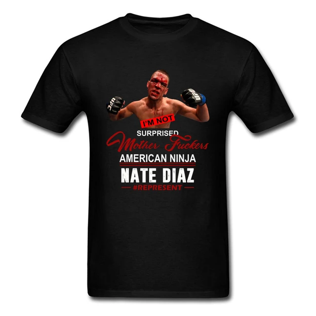 Camiseta de lucha de Nate Diaz para hombre camiseta de luchador ganador diseno fresco camiseta de