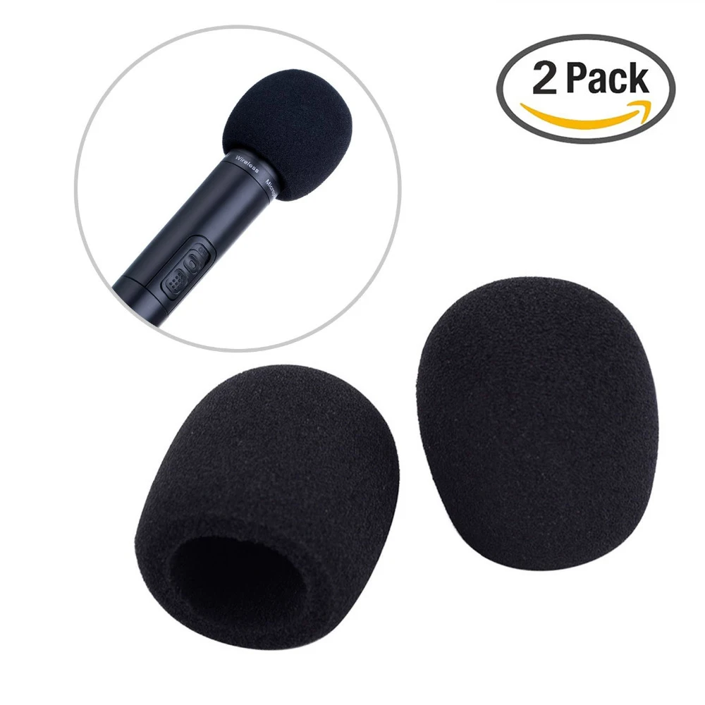 SHELKEE hot sale 5 colors thick soft sponge microphone windshield windshield microphone set phone headset microphone cover