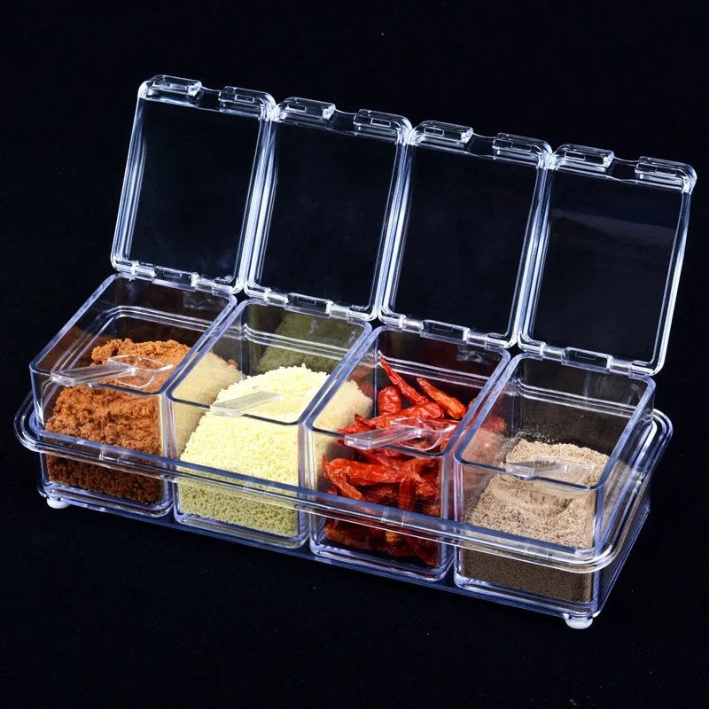 YMYL Set Of 3 Porcelain Condiment Jars With Lids, Spoons & Tray - Sugar, Salt, Coffee Containers