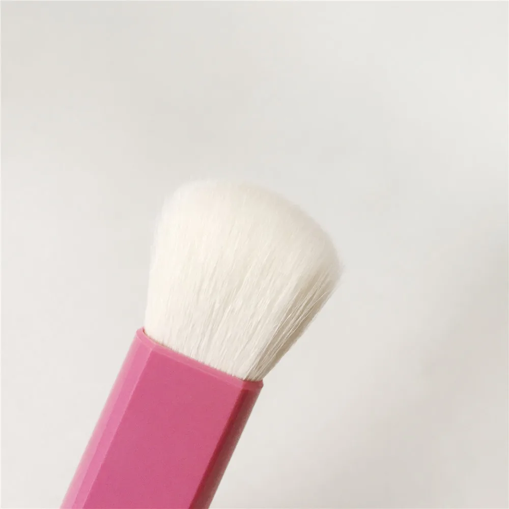 HAK-SERIES J601/J602 слайд лицо Brush Angled/плоские круглые качества из козьей шерсти Многоцелевой Путешествия Макияж кисть blender инструмент