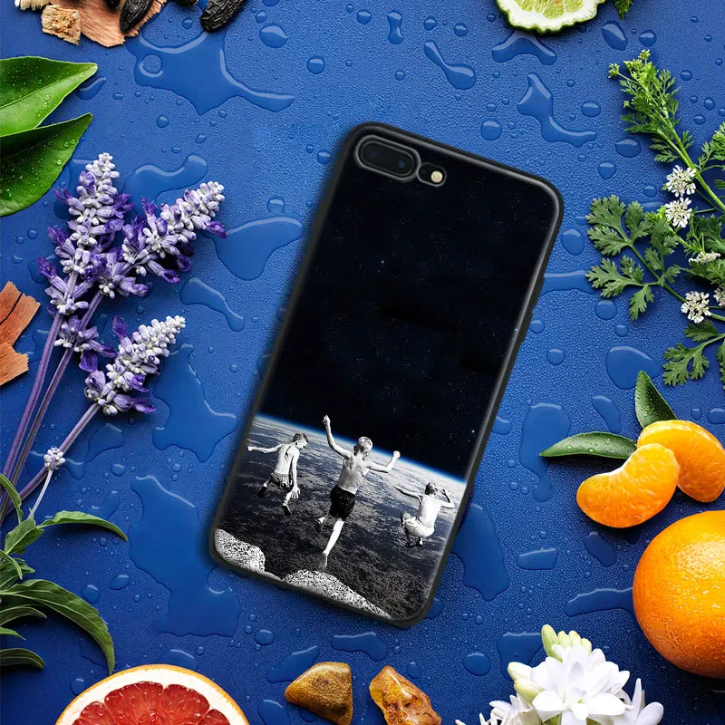 

Creativity boy diving Collages art Tpu Soft Silicone Phone Case Cover Shell For Apple IPhone 5 5s SE 6 6s 7 8 Plus X 10