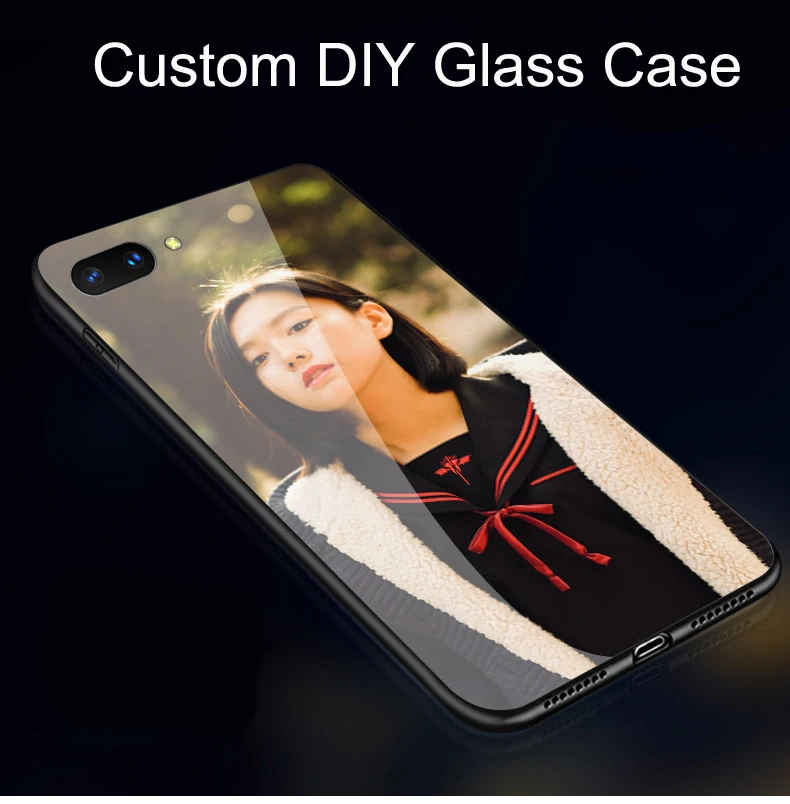 

Custom Made Design Case for Huawei Honor 8X Max 7A 7C 7X V10 V20 10 Lite Note 10 P Smart 2019 Case DIY Tempered Glass Case Cover
