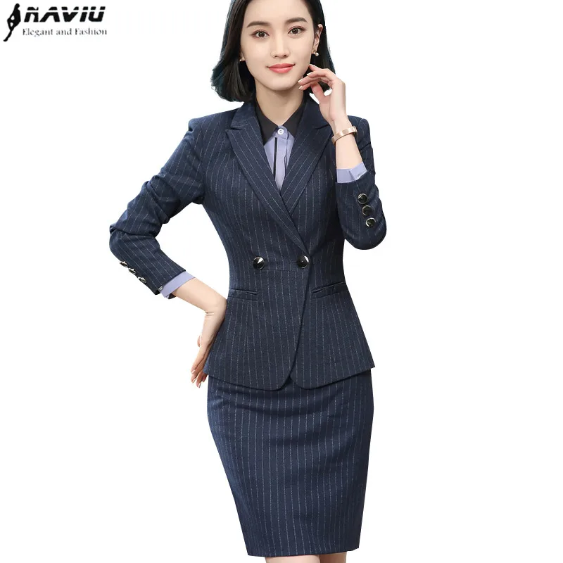 Professional Womens Interview Suit Set High Quality Katrina Fabric Blazer  And Elegant Skirt For Office And Fashionable Occasions 210527 From Bai03,  $56.42 | DHgate.Com