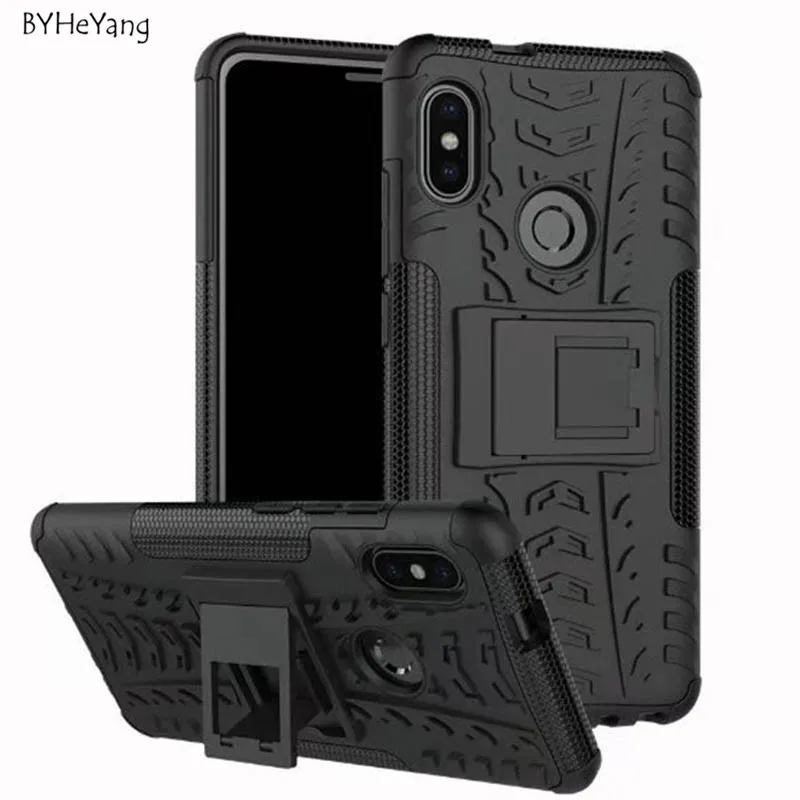 

For Xiaomi Redmi Note 5 Case note5 global version TPU+PC Silicone Kickstand Cover Armor Case for Redmi Note 5 Pro Cover 5.99inch