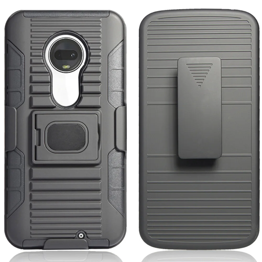 For Motorola Moto G7/G7 Plus XT1965 XT1962 Case Heavy Duty Hybrid Rugged Magnetic Ring Stand Belt Clip Swivel Holster Cover | Мобильные