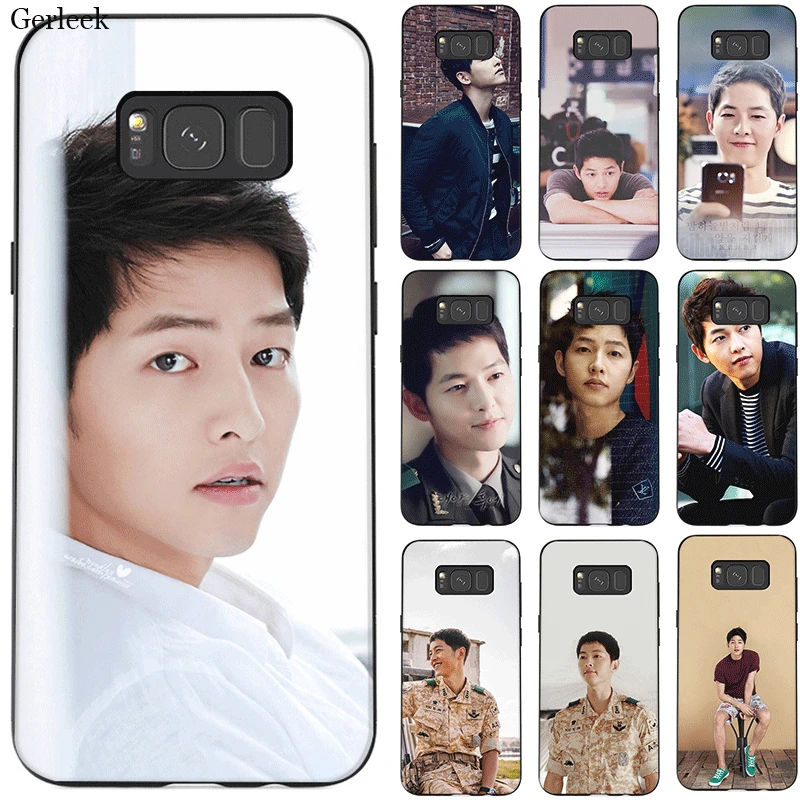 Силиконовый чехол для мобильного телефона Gerleek Song Joong Ki Samsung Galaxy A3 A5 A6 A7 A8 A9 A10 A20 A30 A40