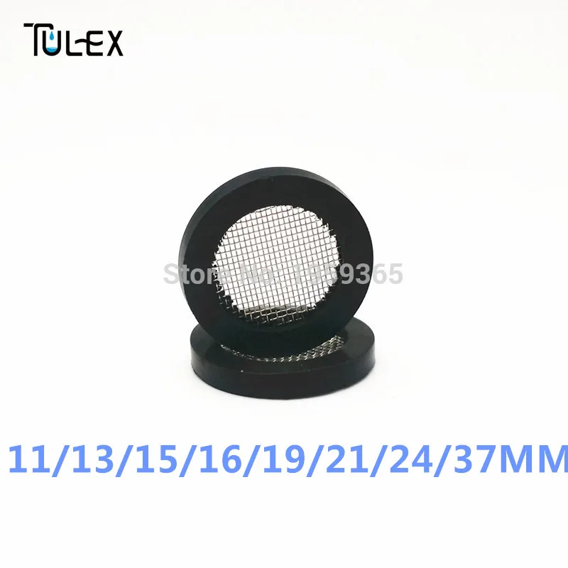 Rubber O Ring 10PCS 11 13 15 19 21 24 37MM Rubber Gasket with Net Shower