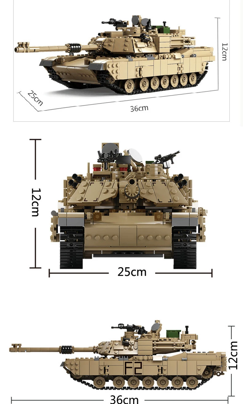 1:28 Масштаб мировой войны современной военной блок M1A2 Abrams основной боевой танк модель гусеничного Hummer jeep 2in1 кирпич ww2 армейская фигурка игрушка