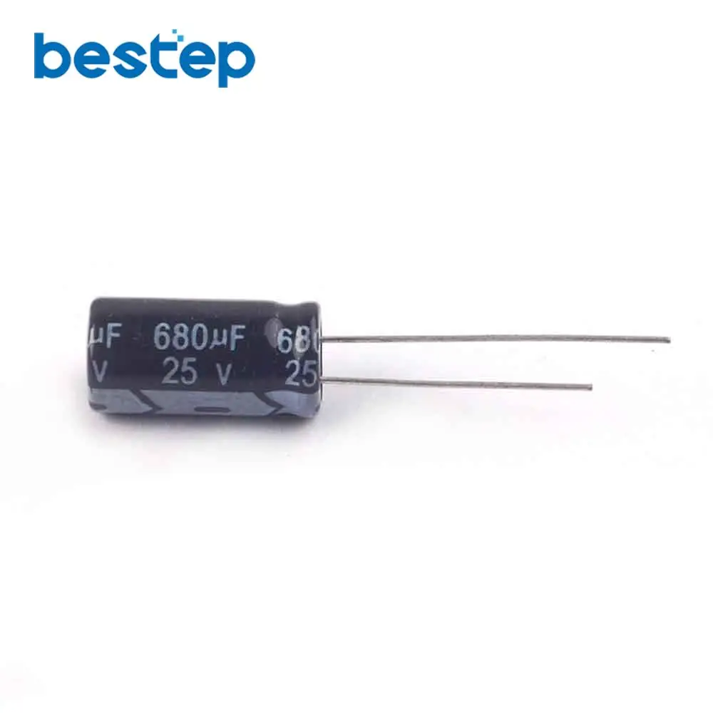 

10PCS 680uF 25V 8*16mm 105C Radial Electrolytic Capacitor