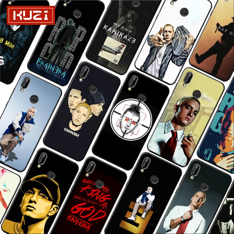 

Super Rap singer Star Eminem Music Poster Soft Silicone Phone Case for xiaomi redmi note 7 k20 pro 7 note 5 6 4x 7a