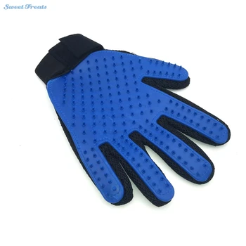 

Silicone Dog Pet brush Glove Deshedding Gentle Efficient Pet Grooming Glove Dog Bath Cat cleaning Supplies Pet Glove Dog combs