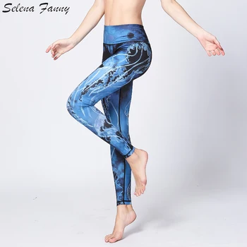 

2018 New Slim Women Yoga Pants Gym Scrunch Running Leggings Sport Fitness High Waist Push Up Tights Trousers sporthose damen XL