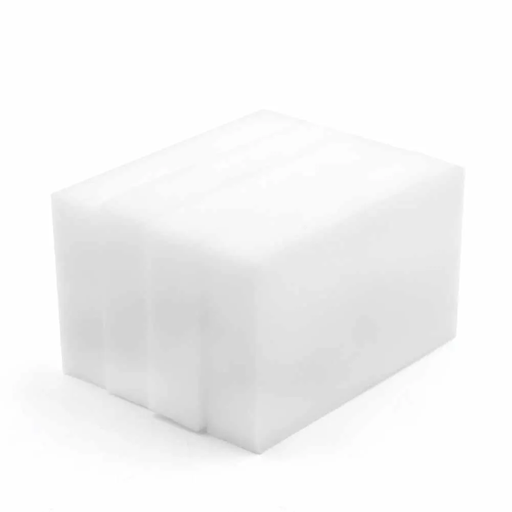 100 шт./лот меламиновая губка для мытья волшебный спонж стиратель, Меламиновый очиститель пены для Кухня офисные нано-губка для чистки ванной 10x6x2 см
