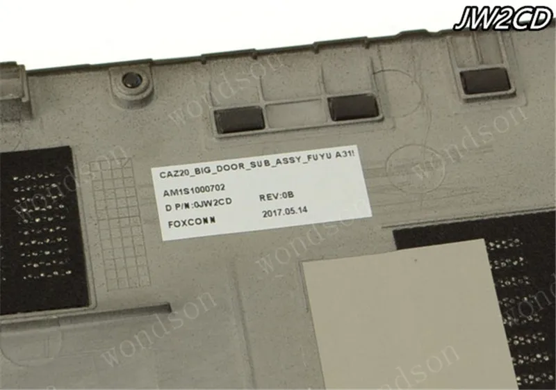 Новый чехол для ноутбука Dell Latitude 7480 Нижняя панель доступа дверная крышка JW2CD w/1