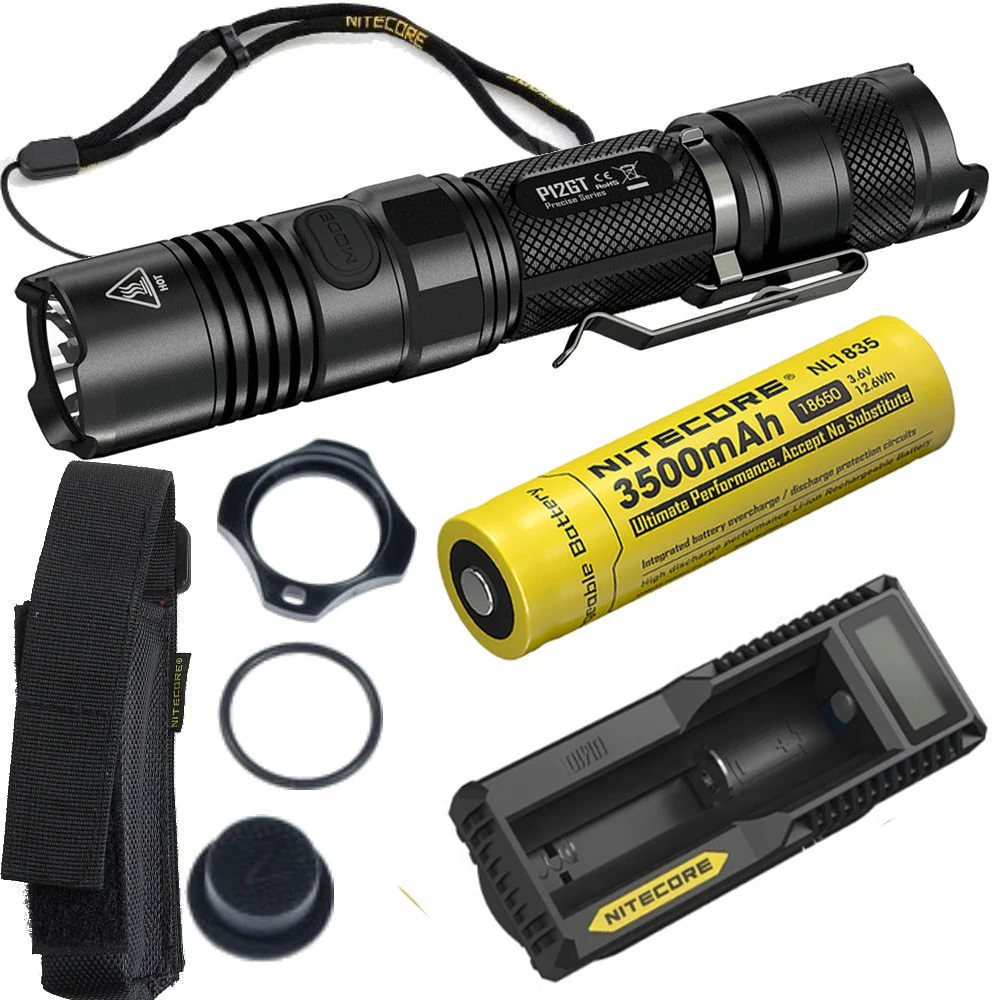 NITECORE P12GT 1000 Lumen CREE LED 350 yards long throw tactical