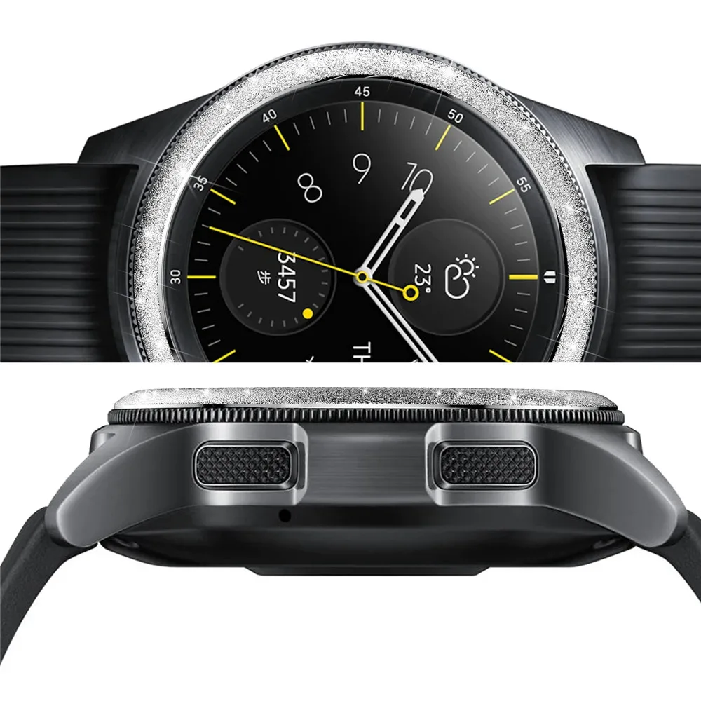 Часы модное Стильное кольцо защитный кожух для samsung Galaxy Watch 46 мм/42 мм умные часы защита часы кольцо