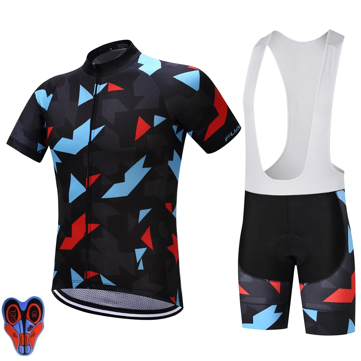 

2019 NEW MTB Cycling Jersey Summer Ropa De Ciclismo Maillot Cycling Clothes 9D gel Bike Wear Clothes Short Maillot Roupa 88085