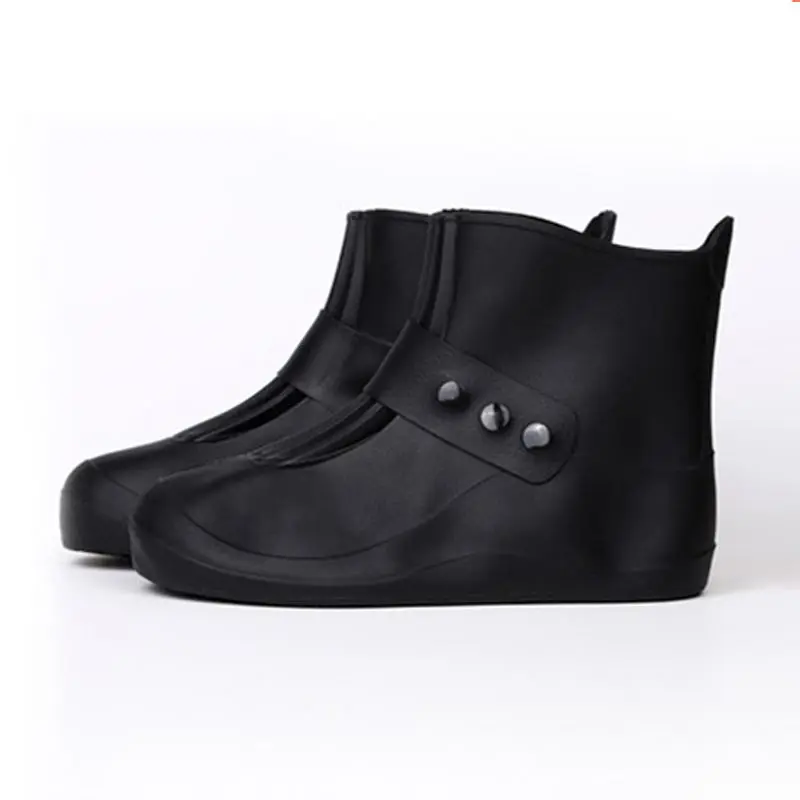 Новые непромокаемые дождевики; непромокаемые ботинки для мужчин и женщин; непромокаемые женские ботинки; распродажа; 3 - Цвет: Black