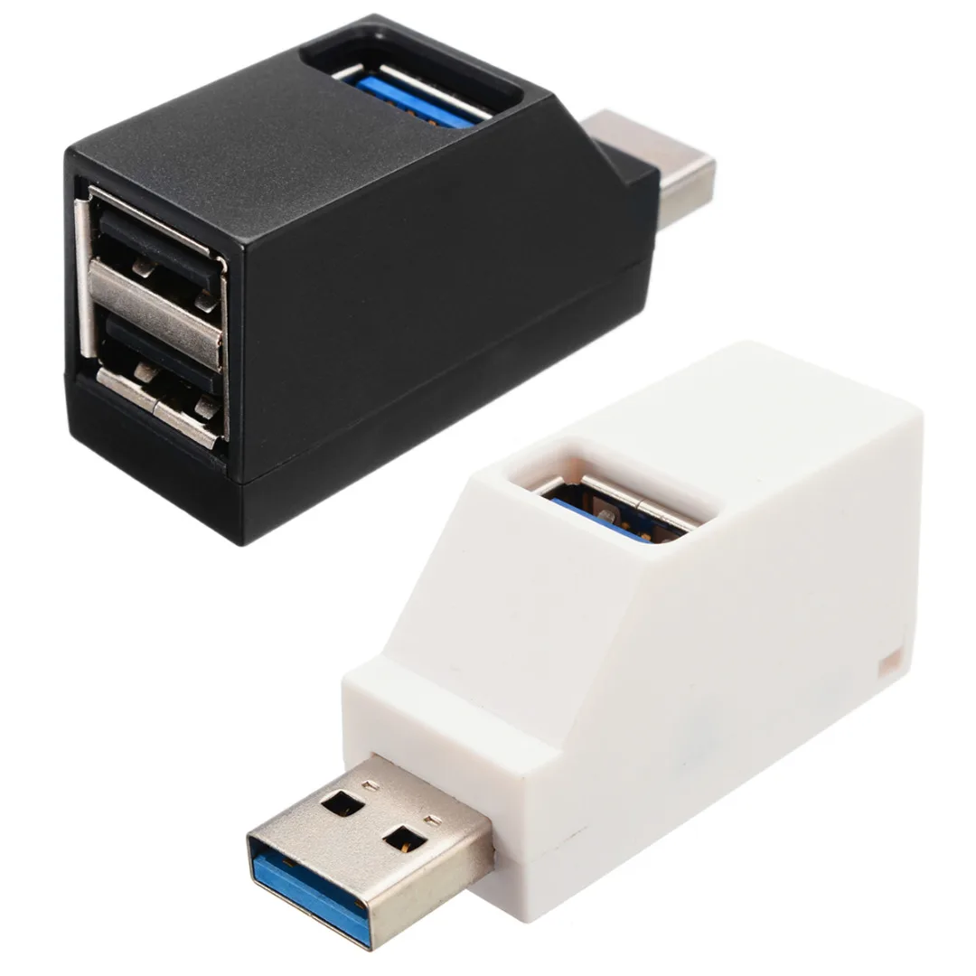 Универсальный мини 3 порта USB 0 концентратор Высокоскоростной разветвитель